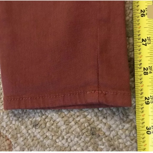 Rich and Skinny red orange skinny pants 27 x 29 - Picture 6 of 8